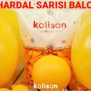 KALİSAN HARDAL SARISI BALON