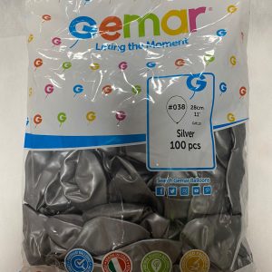 GEMAR METALİK GÜMÜŞ BALON